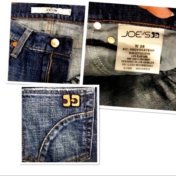 Joe’s Jeans Provocateur Fit Dark Wash Size 26 - Picture 6 of 7